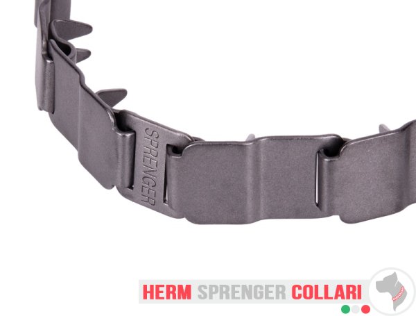 "Dark Force" Collare Neck Tech SPORT in acciaio inox nero (48 cm)