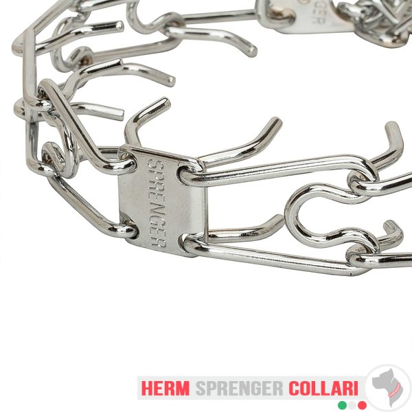 herm sprenger chrome prong collar