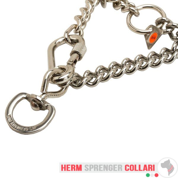 "Touch of Tame" Collare in acciaio inox Neck Tech SPORT - 60 cm