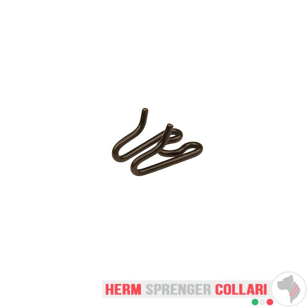 "Ancient Thorn" Maglia extra per il collare a punta in acciaio brunito - 3.0 mm