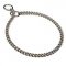 Collare a strangolo, salvapelo, in acciaio cromato, 3 mm