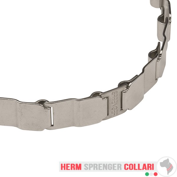 "Fun Time" Collare Neck Tech FUN in acciao inox SENZA PUNTE (48 cm)