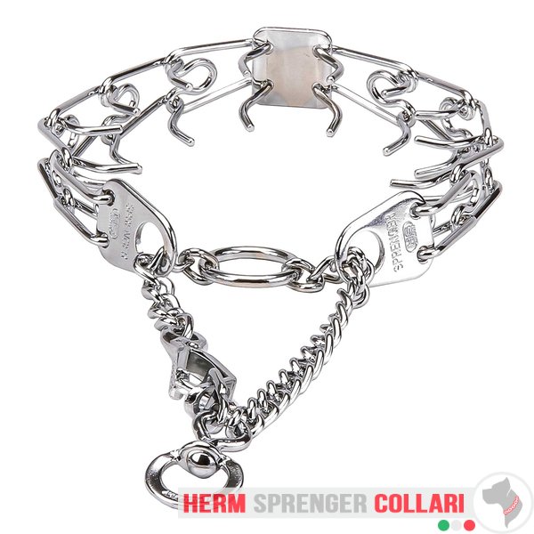 herm sprenger chrome prong collar