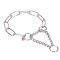 "Martingale Partner" Collare a catena a maglie lunghe in acciaio inossidabile con effetto di stringimento limitato - (4.0 mm)