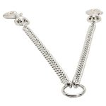 "Double Stroll" Accoppiacani, guinzaglio per 2 cani (3 mm x 75 cm)