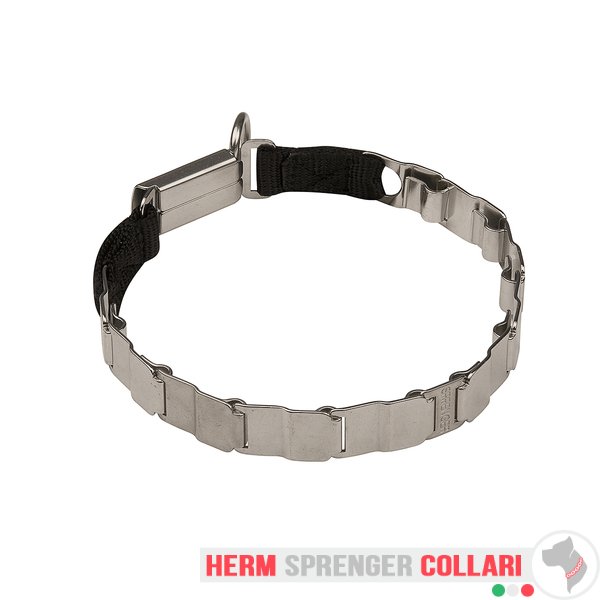 "Go Play" Collare Neck Tech FUN in acciaio inox SENZA PUNTE (60 cm)