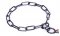"Under Control" Black Stainless Steel Chain Collar - 4.0 mm