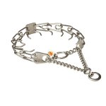 "Training Profy" Collare a punta in acciaio inox con girevole (2,25 mm x 41 cm)