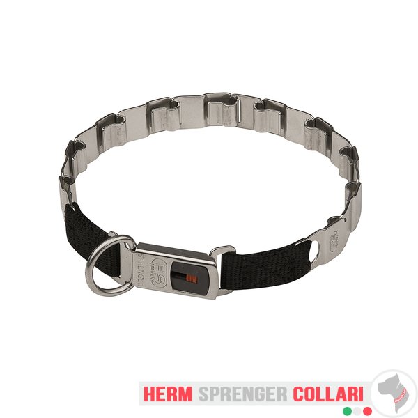 "Fun Time" Collare Neck Tech FUN in acciao inox SENZA PUNTE (48 cm)