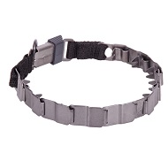 "Dark Force" Collare Neck Tech SPORT in acciaio inox nero (48 cm)